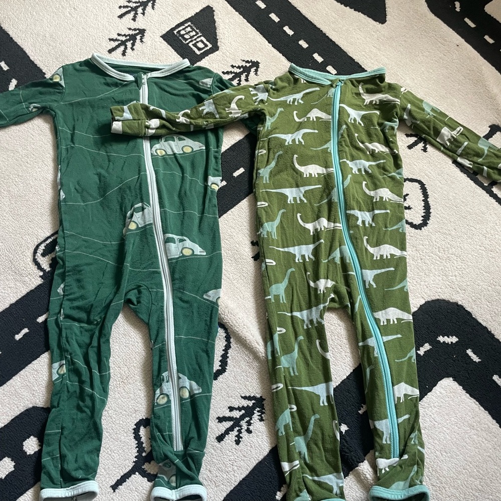 Boys kickee pants pjs